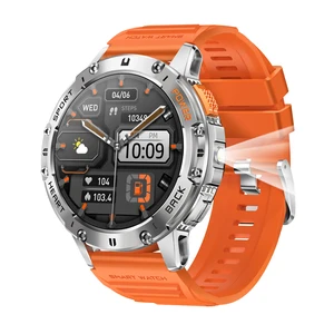 Screen Bluetooth Call Flashlight 530mAh Outdoor Smart Watch